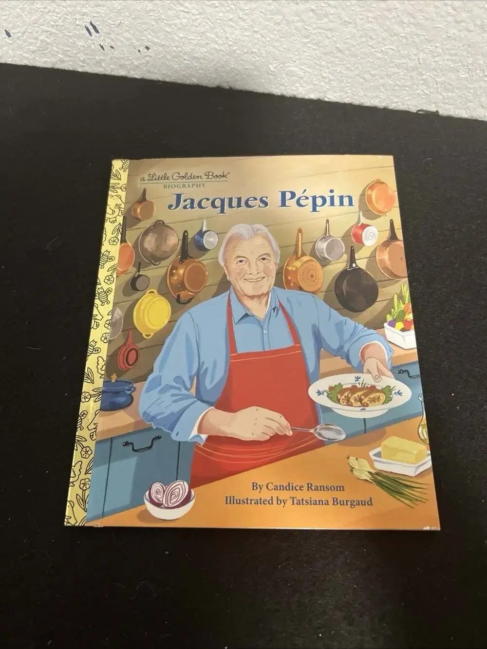 Jacques Pépin HC A Little Golden Book #1-1ST NM 2024 Stock Image